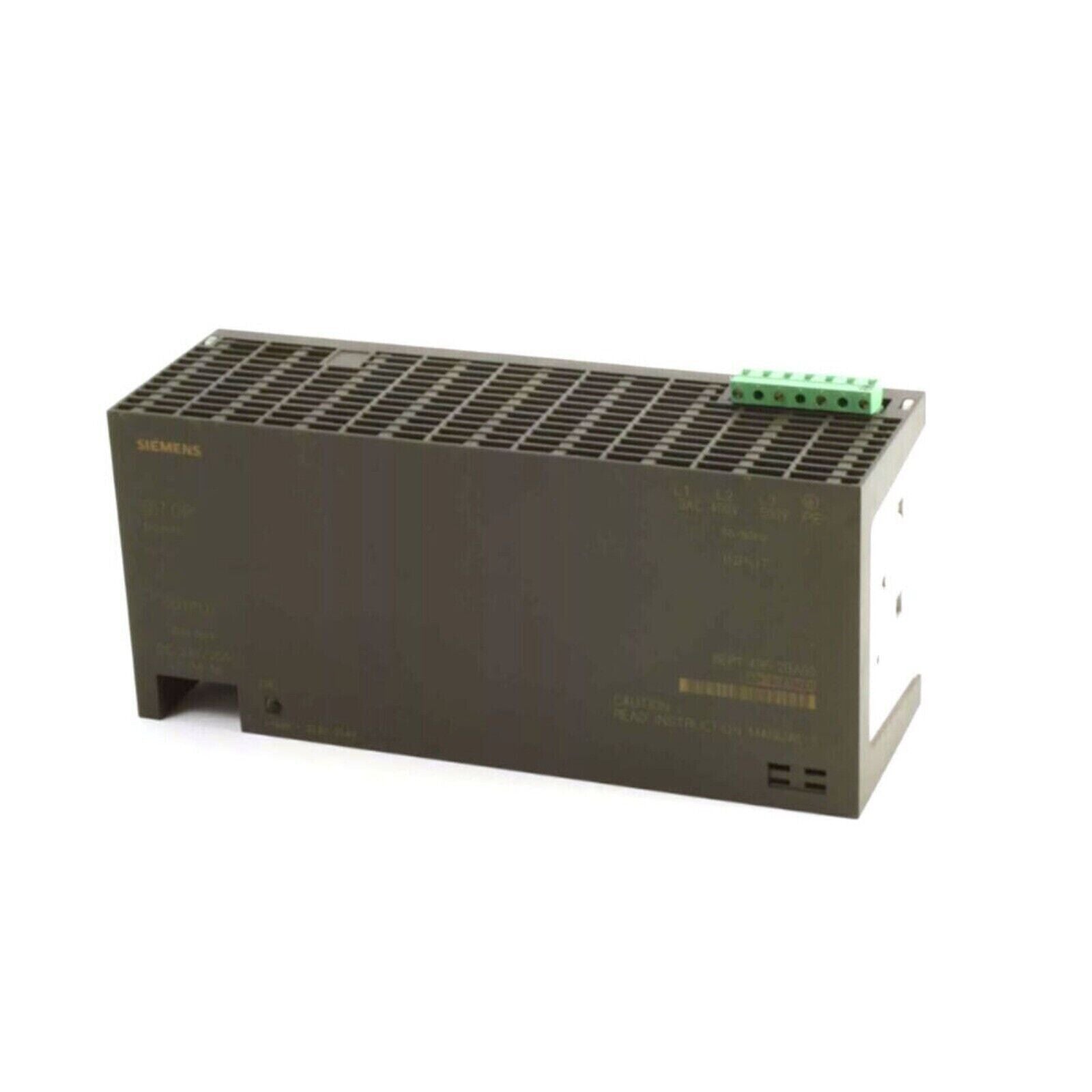 Siemens SITOP 6EP1436-2BA00 power supply, industrial automation part, DC 24V/20A, dark gray.