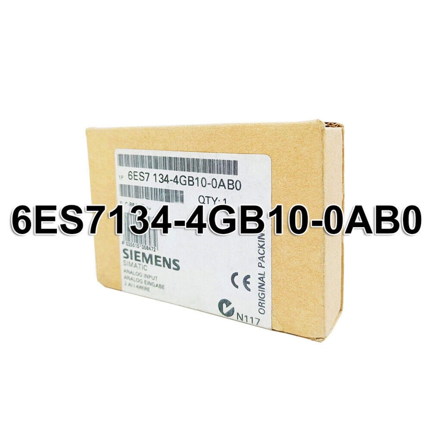 Industrial Communication | Siemens | 6ES7 134-4GB10-0AB0 6ES7134-4GB10-0AB0 ELECTRONIC MODULE FOR ET200S