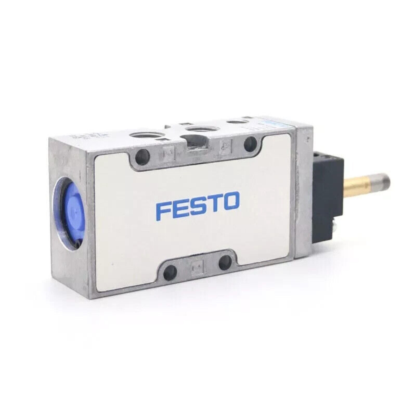 Festo air solenoid valve, industrial automation component, product model MFH-5-1/4-B, with FESTO logo.