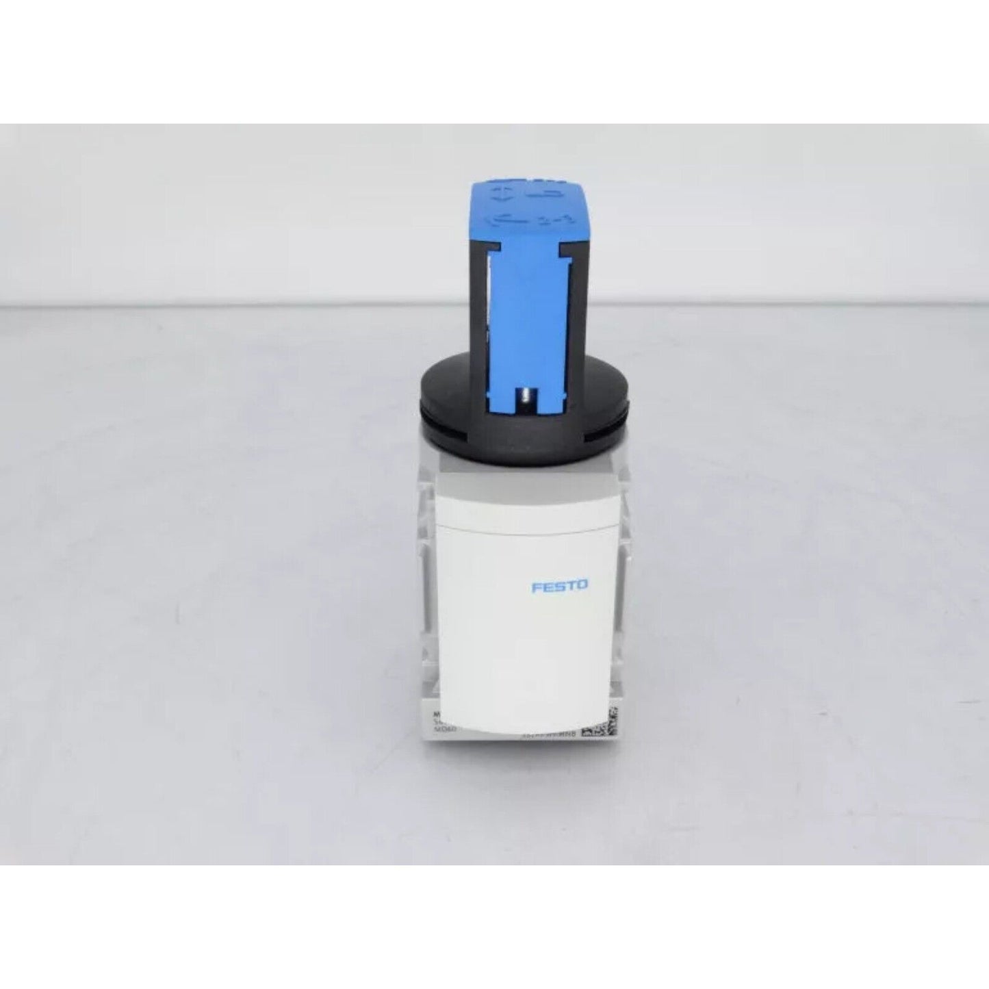 FESTO MS4-EM1-1/4 Start Valve, Blue and white industrial automation part.