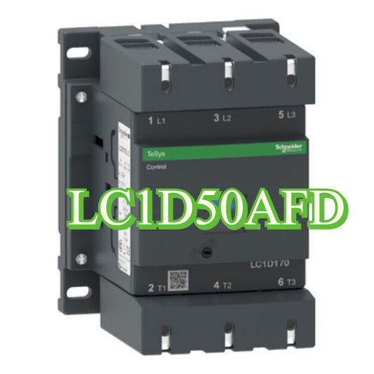 Schneider LC1D50AFD Contactor, TeSys Control, industrial automation part