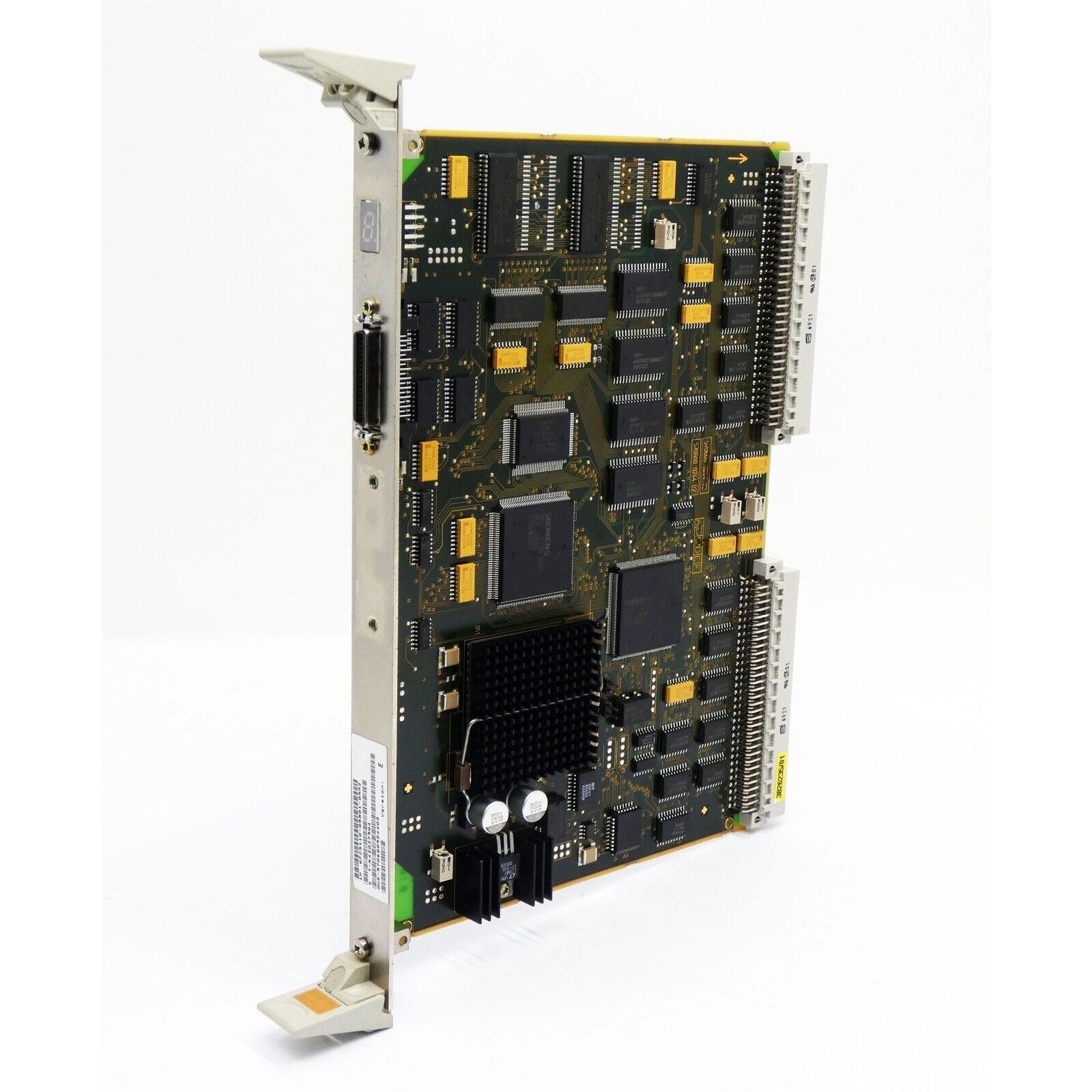 Siemens 6FC5110-0BB01-0AA2 PLC module, industrial automation component, 840C/840CE NC-CPU 486DX board, product code visible.