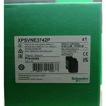 Schneider Electric XPSVNE3742P Safety Relay module for zero speed detection, 230V AC