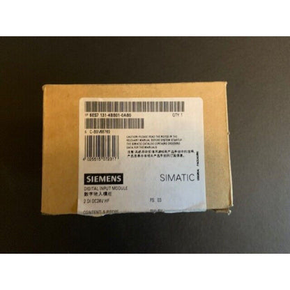 Siemens SIMATIC DP Module 6ES7 131-4BB01-0AB0, Digital Input Module, industrial automation component.