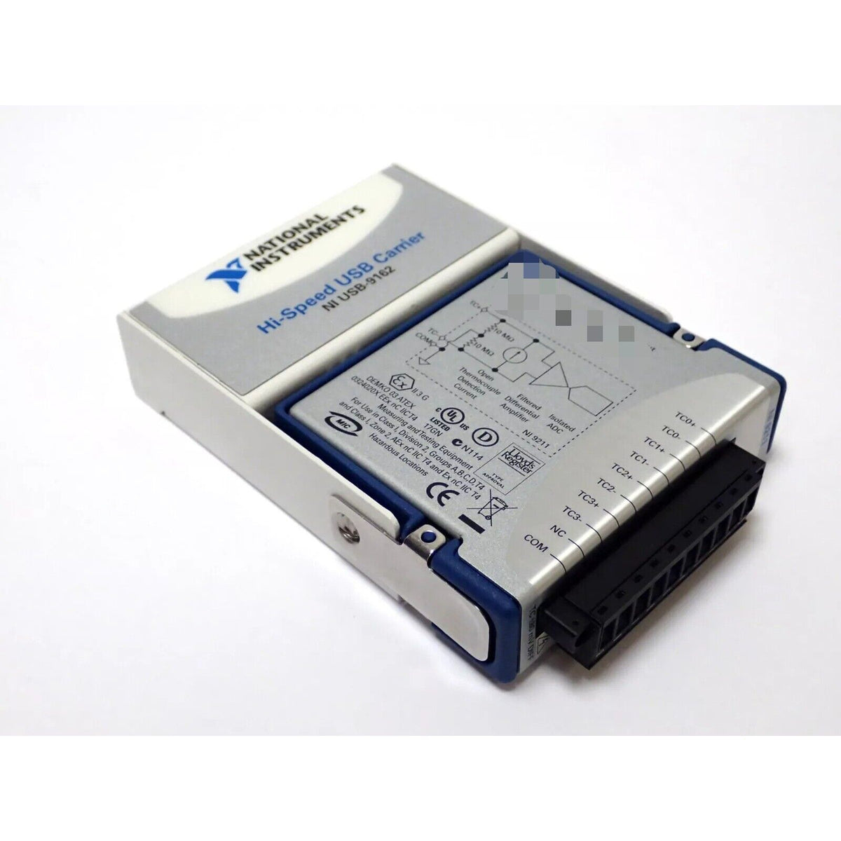 NI USB-9162 CompactDAQ Chassis, National Instruments interface device, industrial automation equipment.