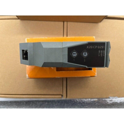 B&R X20 CP0291 PLC module, grey industrial automation component, product view, brand new.