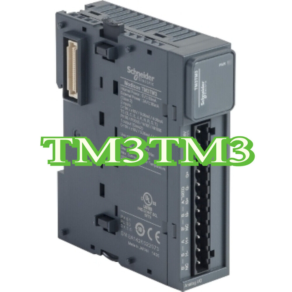 Schneider TM3TM3 TEMPERATURE INPUT MODULE, a PLC module for industrial automation.