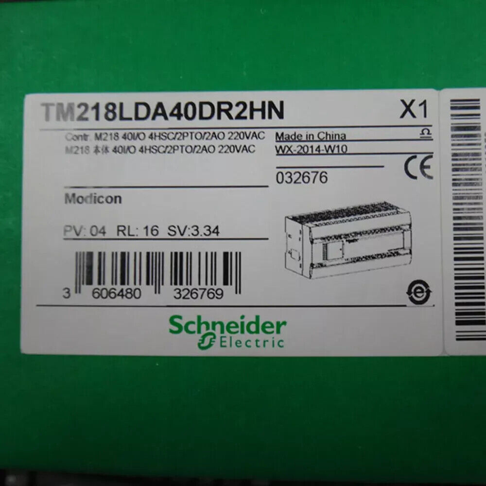 Schneider Electric TM218LDA40DR2HN PLC Module, Industrial Automation Part