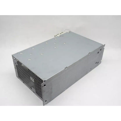 Siemens SIMODRIVE 611 Power Module, industrial automation part. Grey metal enclosure with ventilation grid.