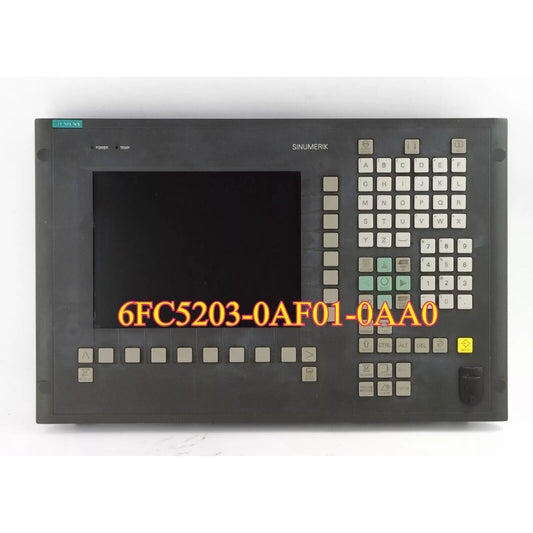 Siemens SINUMERIK operator panel 6FC5203-0AF01-0AA0, industrial automation equipment