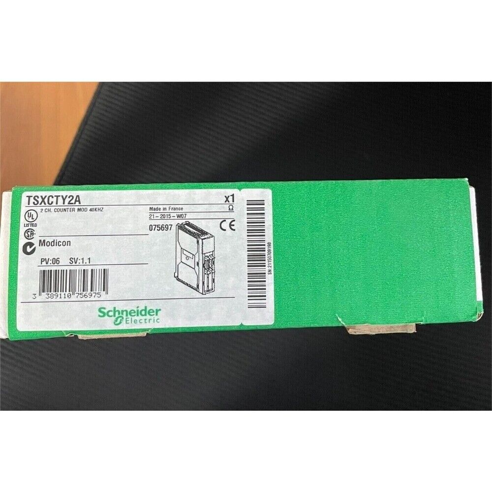 Schneider Electric TSXCTY2A Counter Module, brand new in box for PLC automation.