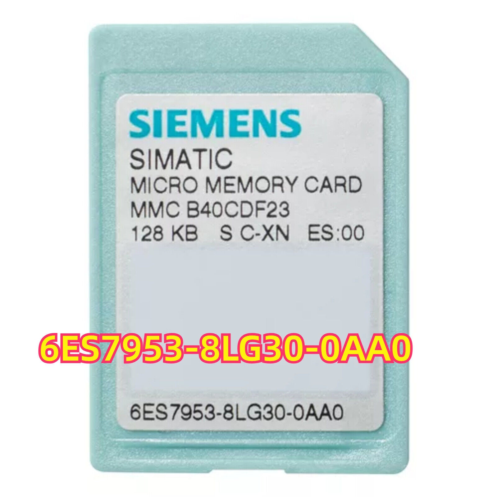 Siemens SIMATIC Micro Memory Card 6ES7953-8LG30-0AA0, 128KB, PLC module