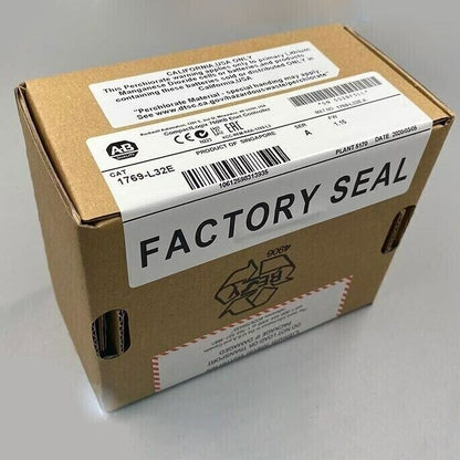 Allen-Bradley 1769-L32E CompactLogix Controller in factory-sealed box, Ethernet, RS-232, industrial automation