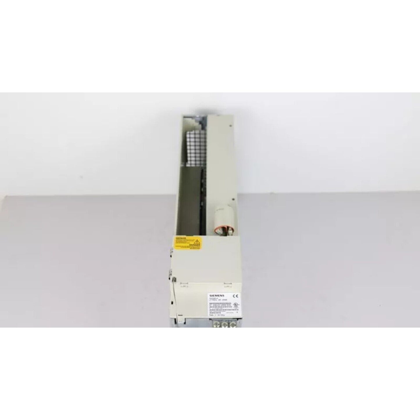 Siemens SIMODRIVE 611 Power Module, industrial automation component, front view. 