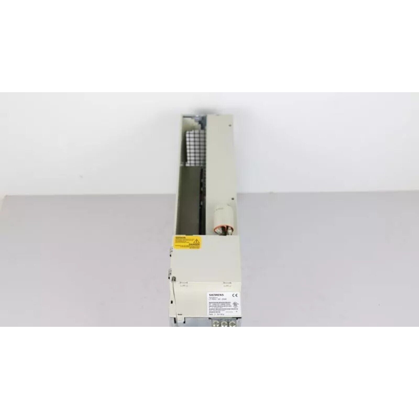 Siemens SIMODRIVE 611 Power Module, industrial automation component, front view. 