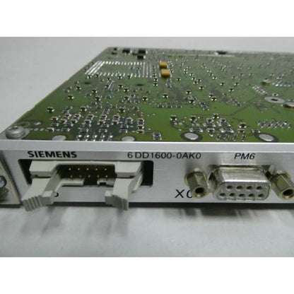 PLC | Siemens | 6DD1600-0AK0 6DD1 600-0AK0 SIMADYN D PM6 RAPID 64-BIT CPU MODULE