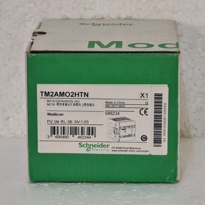 Schneider Electric TM2AMO2HTN M218 Expansion 2AO PLC expansion module, new part.