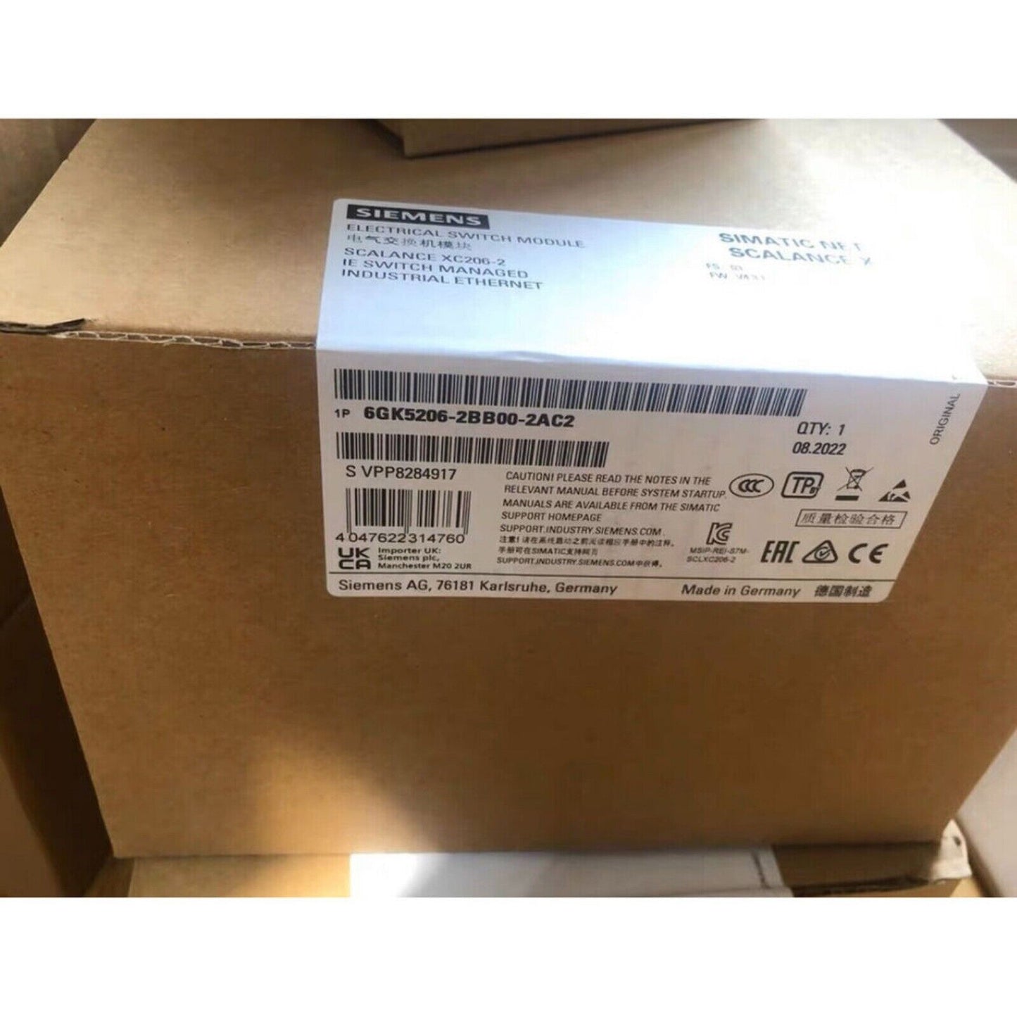 1PC Siemens 6GK5 206-2BB00-2AC2 6GK5206-2BB00-2AC2 New In Box Expedited Shipping