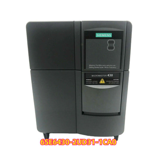 Siemens MICROMASTER 430 industrial automation component, 6SE6430-2UD31-1CA0 model