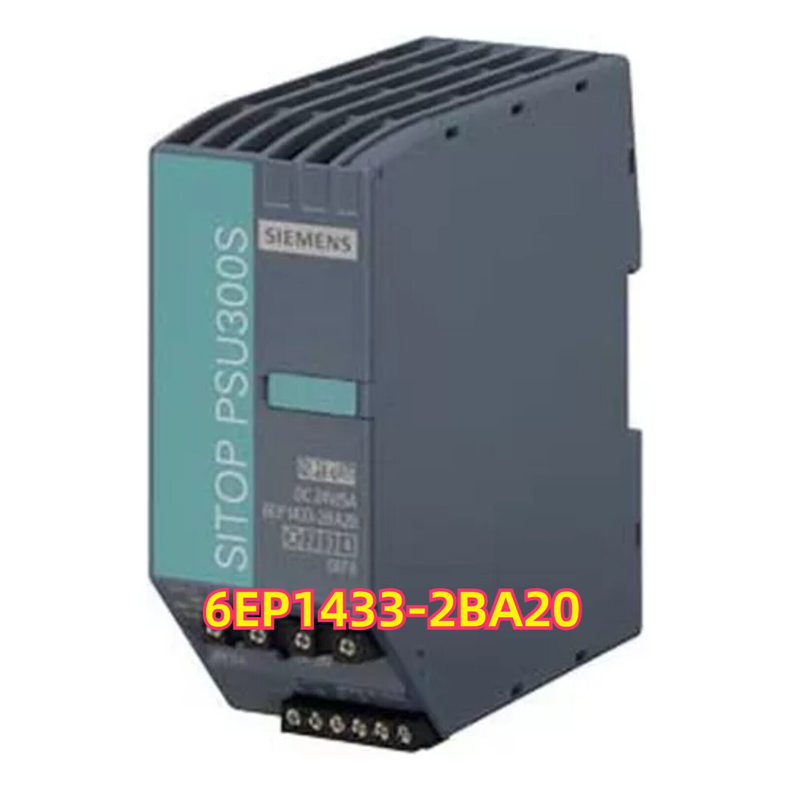 Siemens SITOP PSU300S Power Supply 6EP1433-2BA20, grey and teal industrial automation component