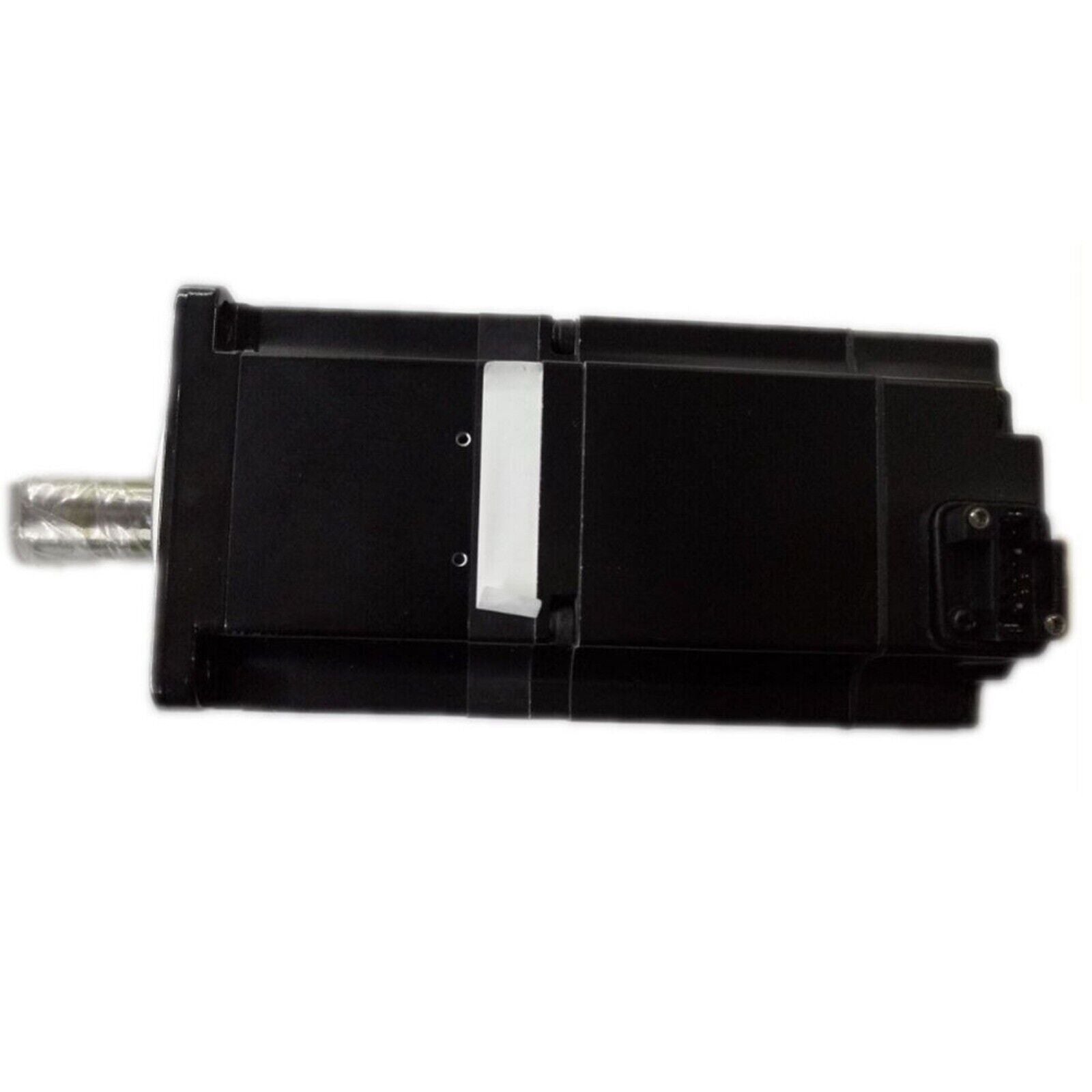 Yaskawa SGMAS-04ACA2C servo motor, industrial automation part, black color.