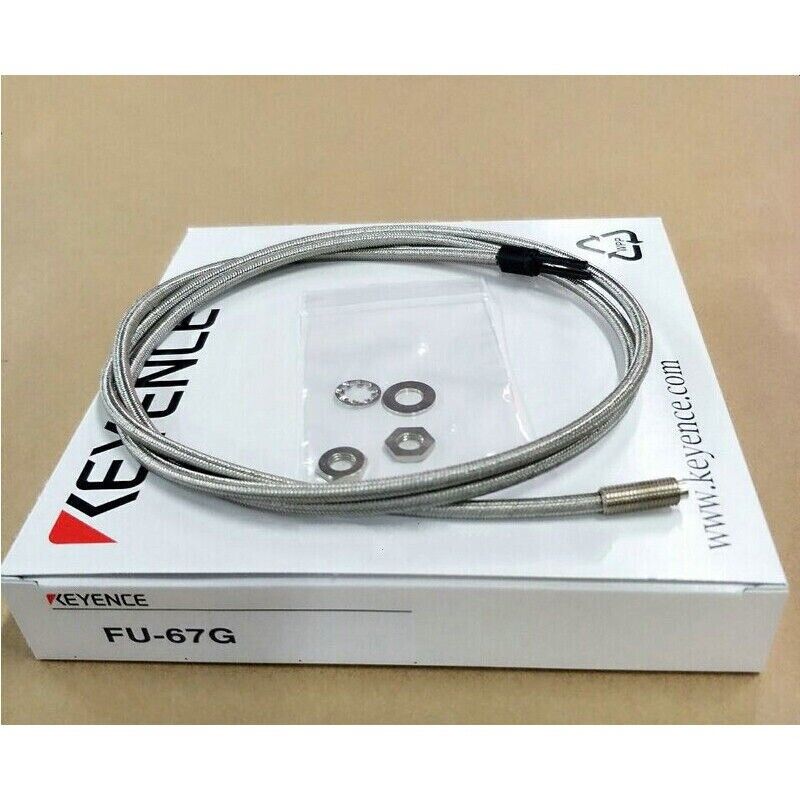 Keyence FU-67G Fiber Optic Sensor, new in box. Industrial automation component.