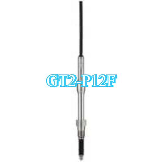 Keyence GT2-P12F Digital Contact Sensor. Metallic industrial automation sensor with black tip.