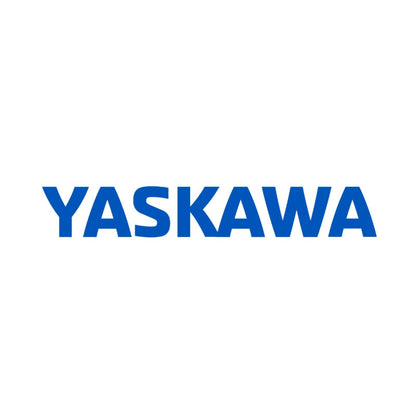 YASKAWA logo in blue, representing the brand for inverters and industrial automation products.