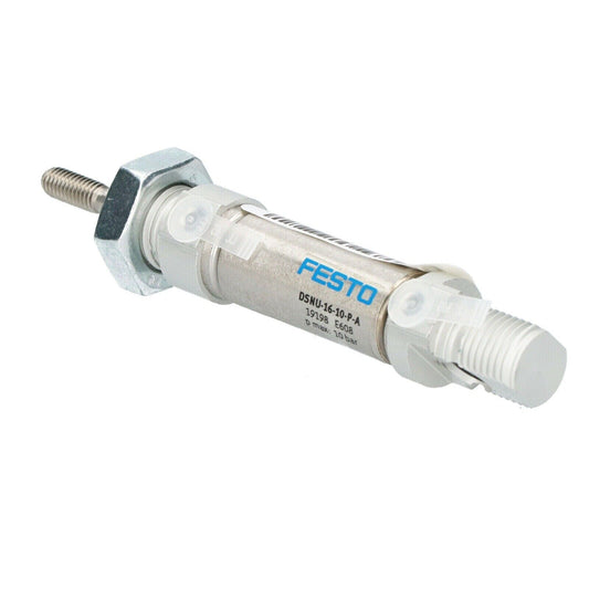 Festo DSNU-16-10-P-A Pneumatic Cylinder Control Valve, industrial automation part with text label