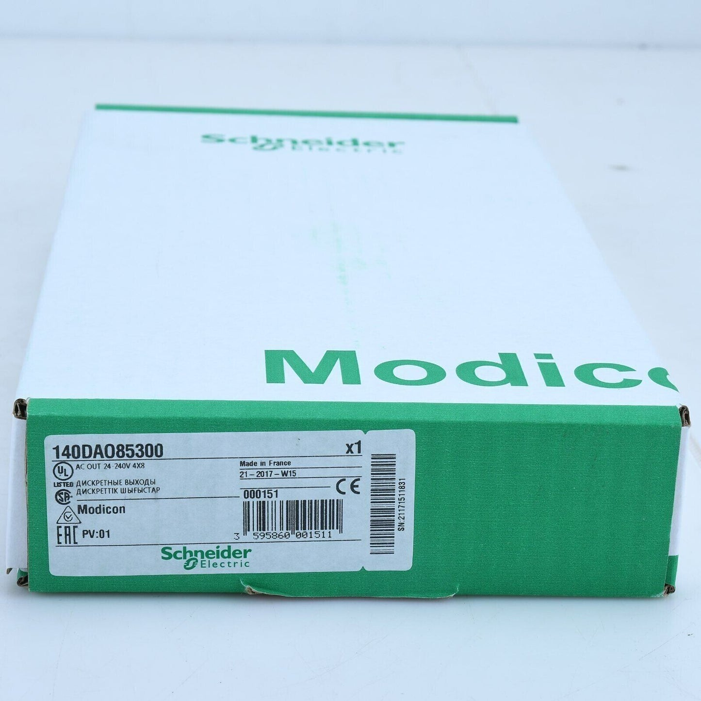 Schneider Electric 140DAO85300 PLC Module in box, Made in France, fast shipping, Modicon