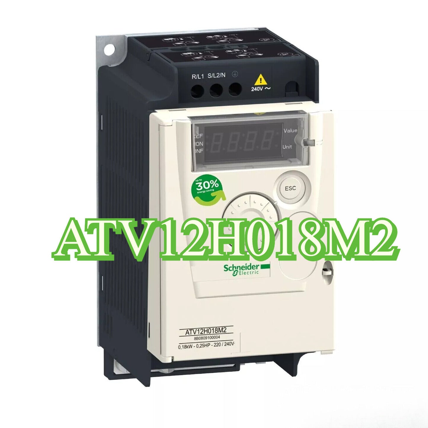 Schneider Electric ATV12H018M2 Inverter PLC Module, energy-saving design, 220/240V