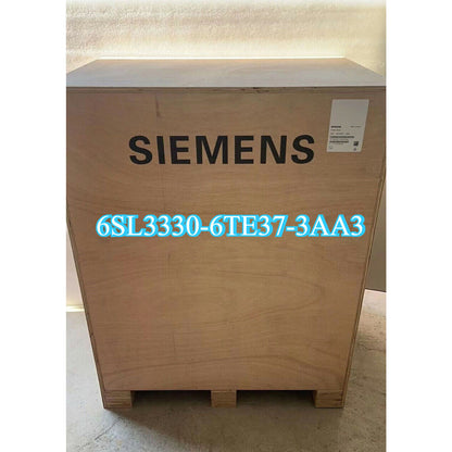 Siemens 6SL3330-6TE37-3AA3 Rectifier Module in wooden crate