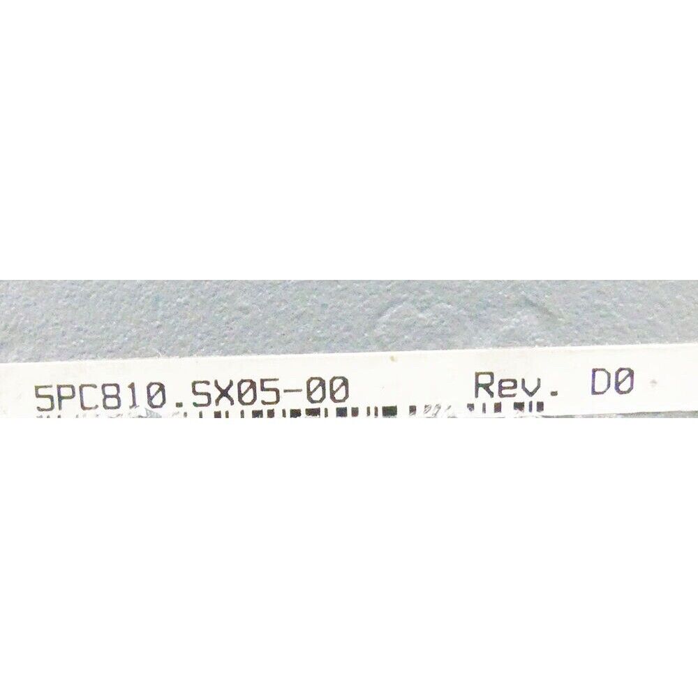 B&R 5PC810.SX05-00 industrial automation PC, part number detail.