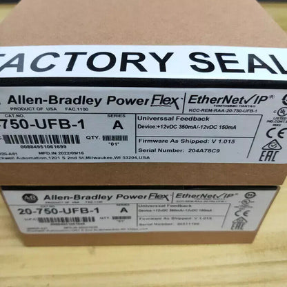 Allen-Bradley 20-750-UFB-1 AB Universal Feedback Module 20750UFB1 NEW IN BOX