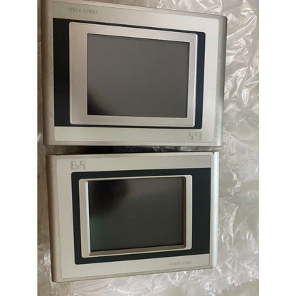 B&R Panel PC PP420.0573-75, industrial automation display, silver frame and dark screen, POWER PANEL and B&R logo visible.