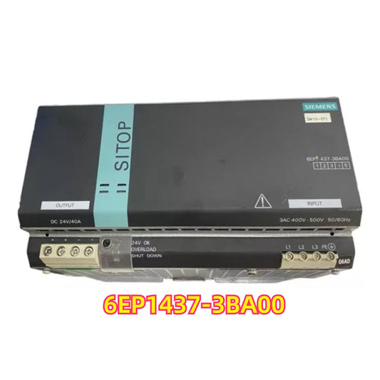 Siemens SITOP Modular Power Supply 6EP1437-3BA00, industrial automation part.