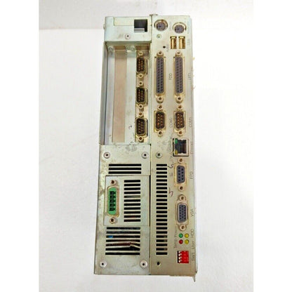 B&R 5C5001.11 Industrial Control Host front panel with COM, Ethernet, VGA ports for automation.