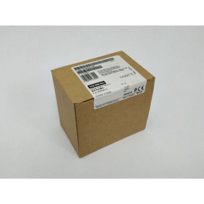 Siemens SIMATIC DP module in brown cardboard box, industrial automation component