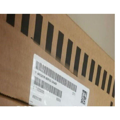 Siemens 6FC5210-0DF23-2AA0 SINUMERIK PCU 50 industrial automation part label on a cardboard box
