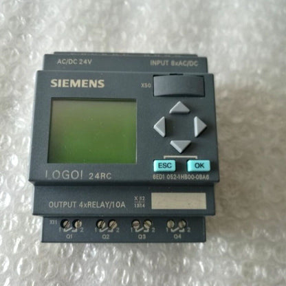 New Siemens 6ED1 052-1HB00-0BA6 6ED1052-1HB00-0BA6 LOGO 24RC logic module