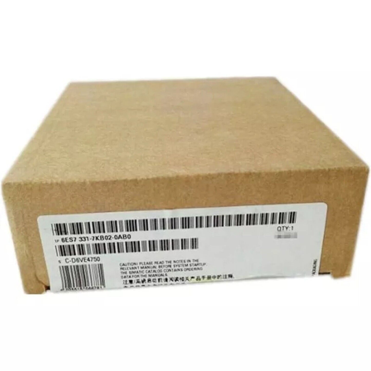Siemens SIMATIC S7-300 Analog Input Module 6ES7331-7KB02-0AB0 in box, industrial automation part.