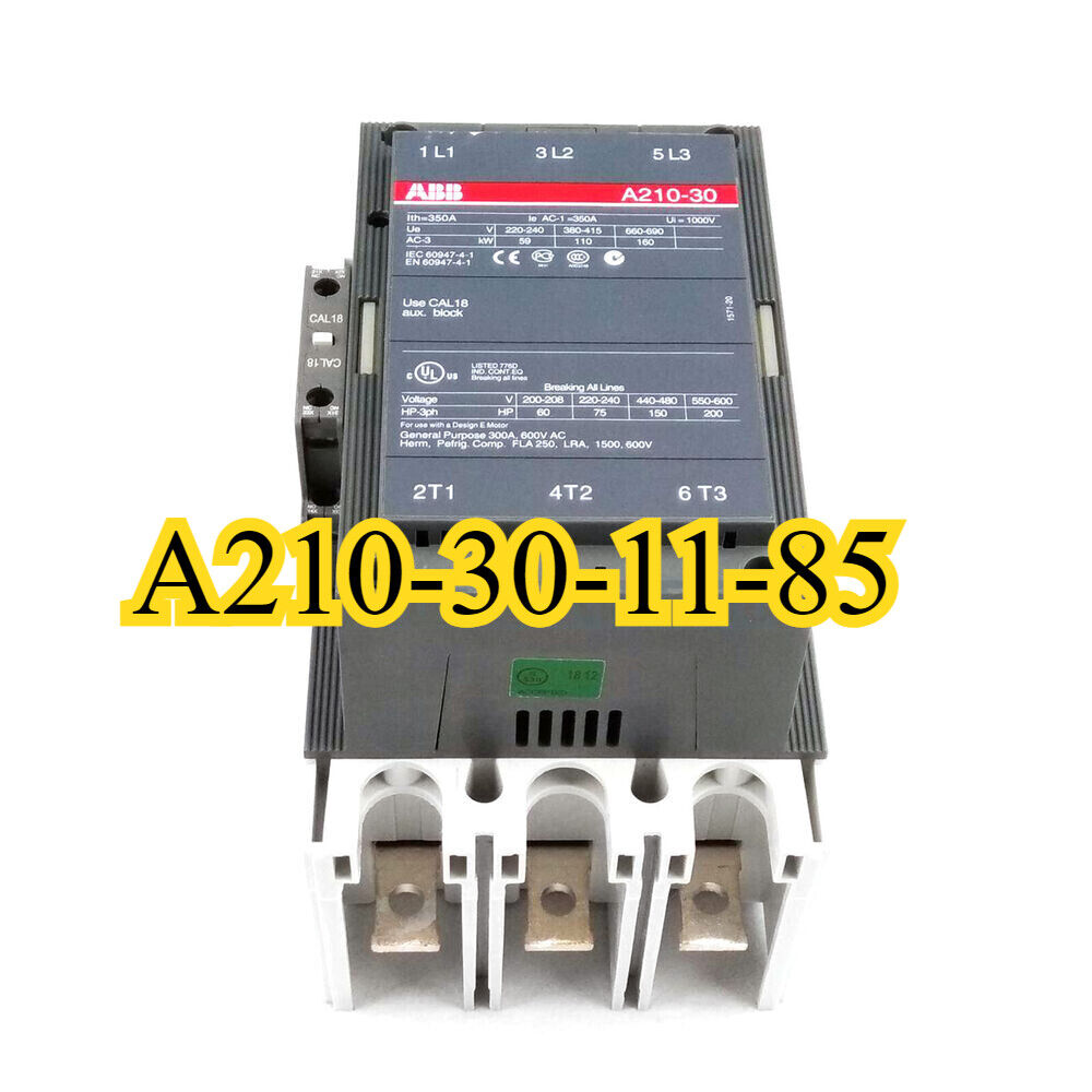PLC | ABB | A210-30-11 3-Phase Contactor AC24 110V 220-230V 380-400V