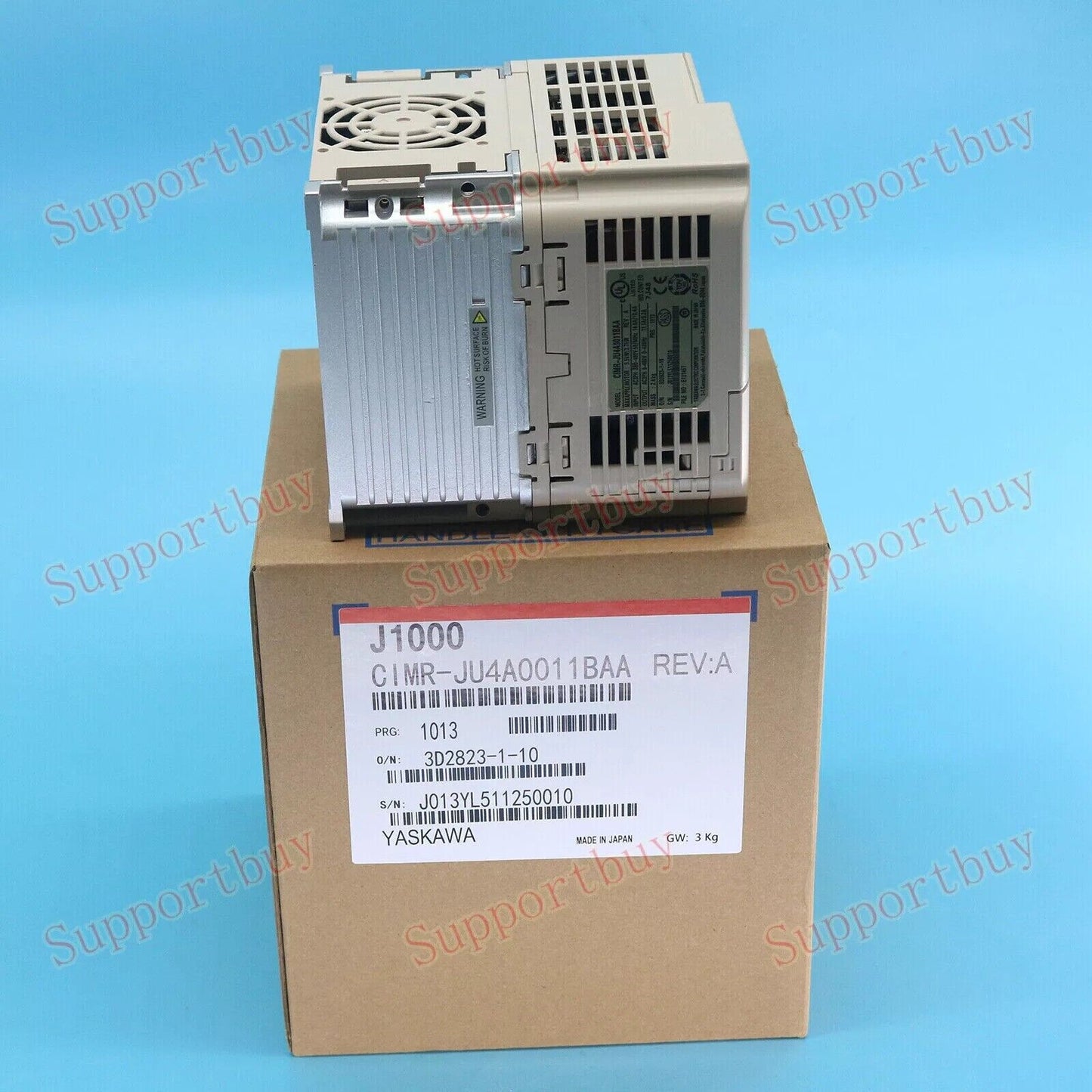 Inverter | YASKAWA | CIMR-JU4A0011BAA Variable Frequency Control Motor Drive Input 380-480