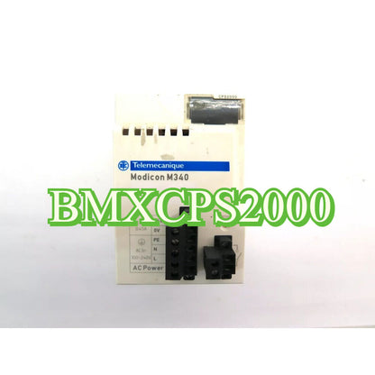 Schneider Electric Modicon BMXCPS2000 power supply module, 24 VDC output, for Modicon Premium PLC.