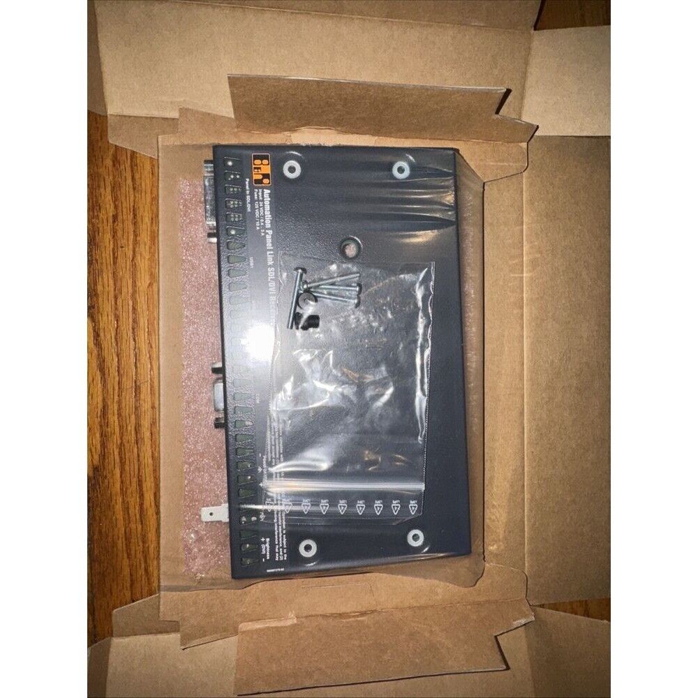 B&R 5DLSDL.1000-00 Safety Module in box. Industrial automation part with multiple ports and screws.