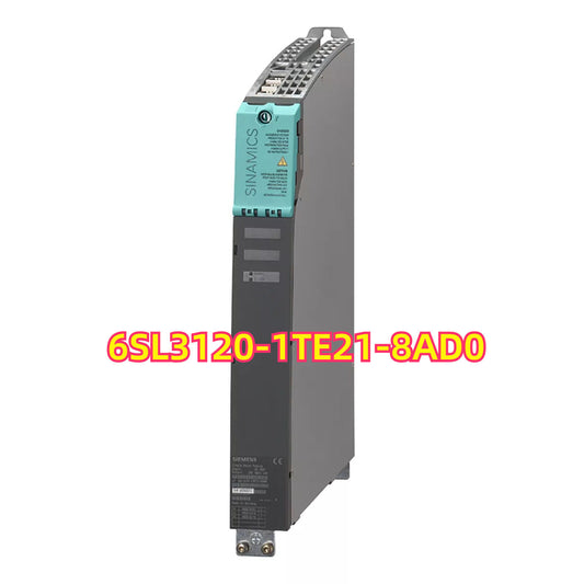Siemens SINAMICS S120 single motor module 6SL3120-1TE21-8AD0, industrial automation part