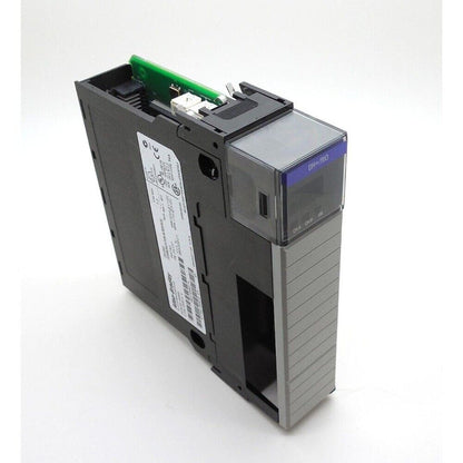 Allen-Bradley 1756-DHRIO SER D ControlLogix communication module, featuring DH+ and RIO connectivity.