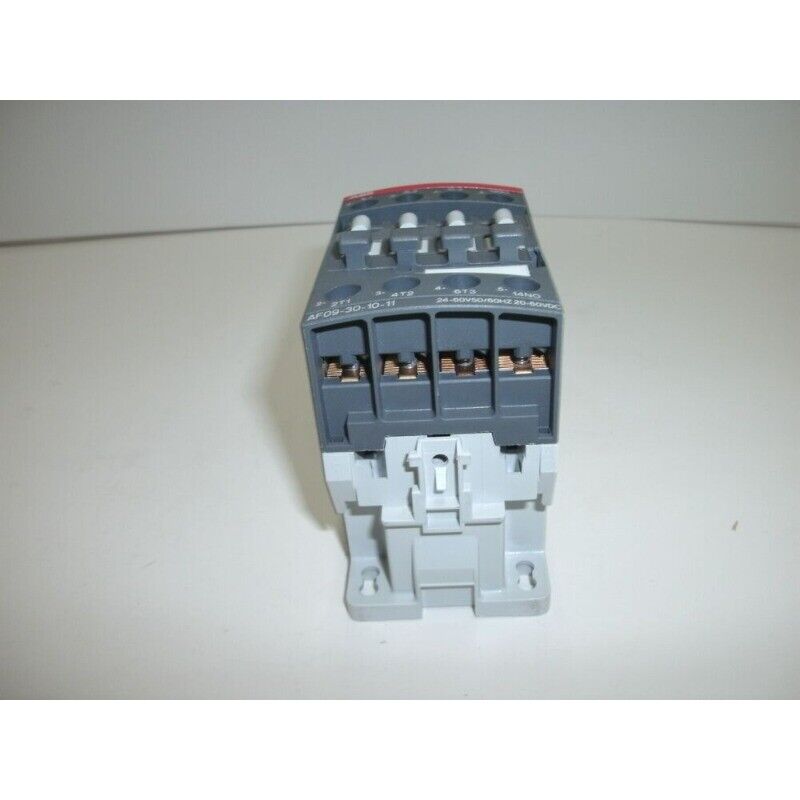 ABB AF09-30-10-11 Contactor, 25 AMP, 20/60 VDC, DIN Rail Mount. Industrial automation component, new in box.