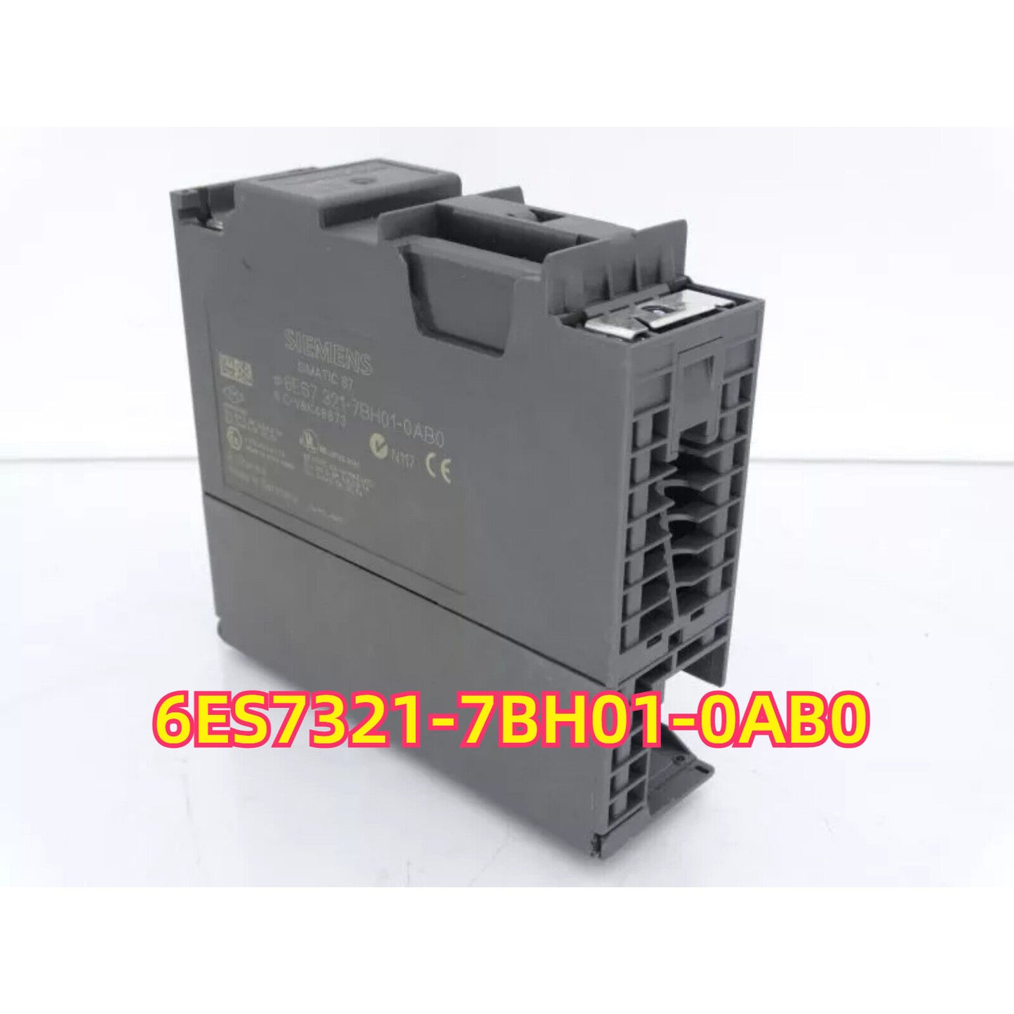 Siemens SIMATIC S7-300 digital input module 6ES7321-7BH01-0AB0, gray, industrial automation part.