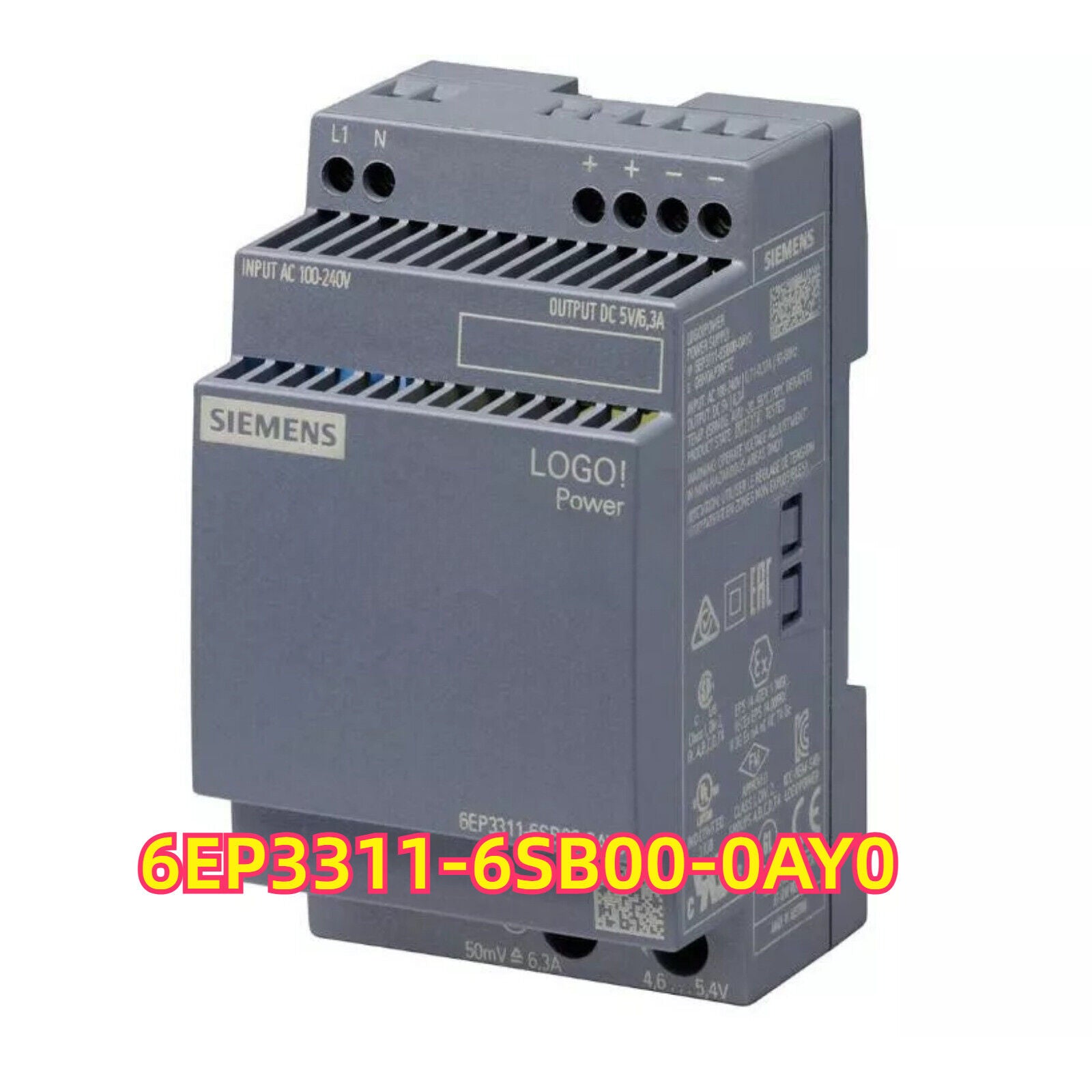 Siemens 6EP3311-6SB00-0AY0 Power Supply, Stabilized, for PLC systems